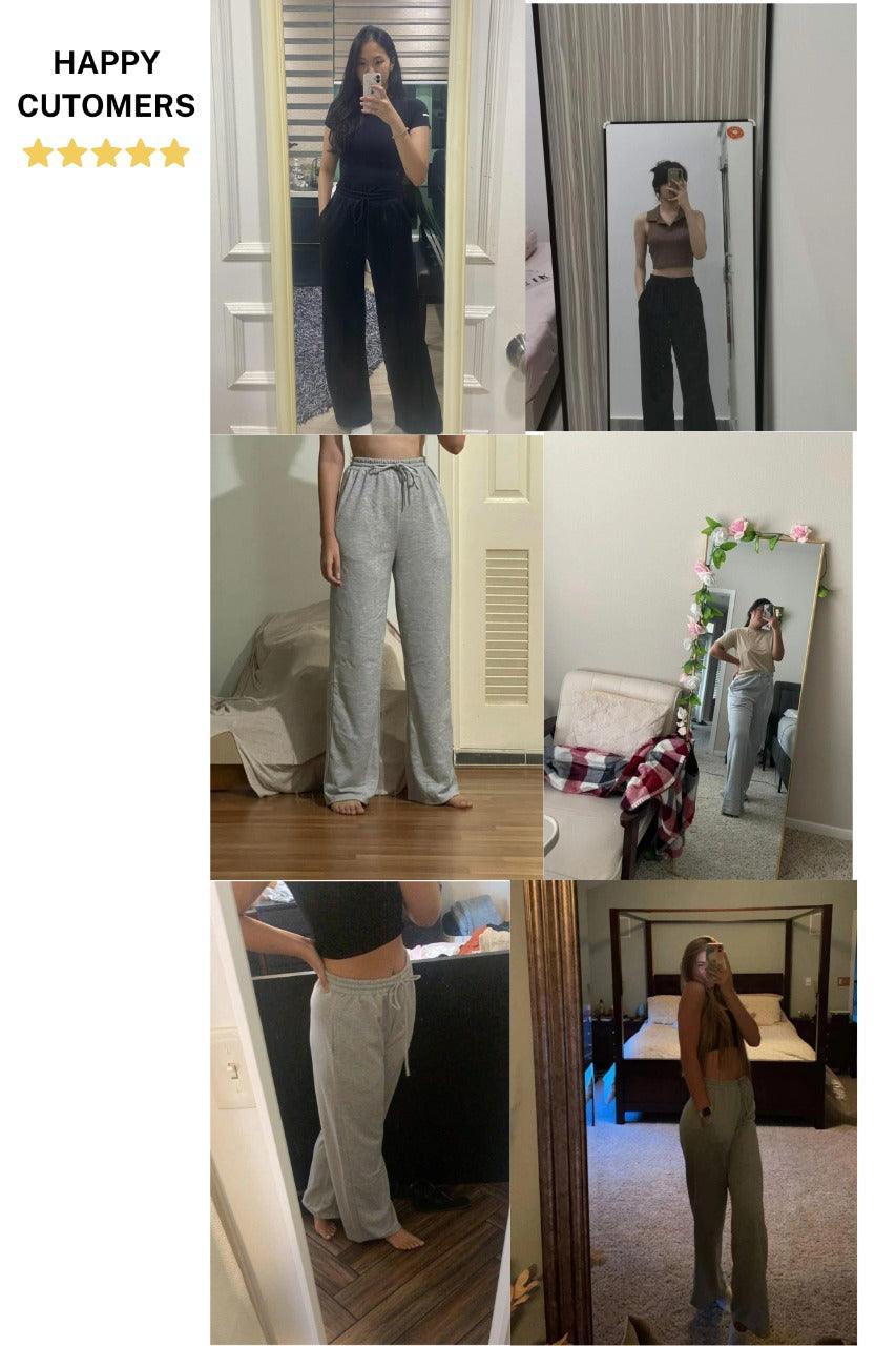 Wholesale Latest Design Side Cut Striped Loose Casual Straight Leg Pants  Custom Loss Fit Women Sweat Pants - China Sports Pants and Polyester Pants  price | Made-in-China.com